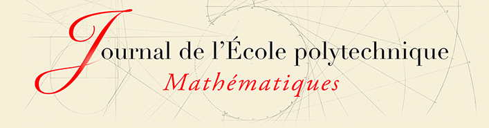 logo Journal de l'École Polytechnique